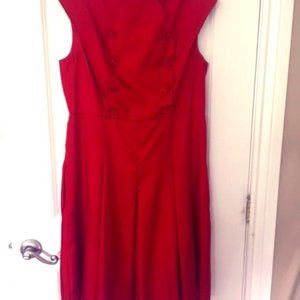 Bradley Mischka Red Dress